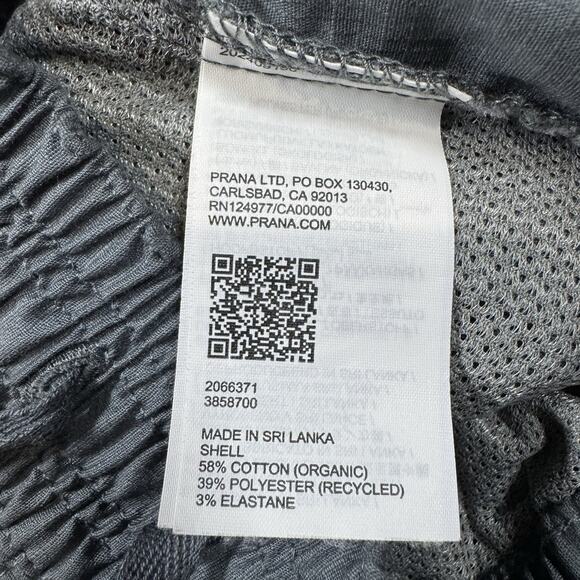 PRANA Womens Sandstone Thundercloud Ripstop E Waist Pants SMALL NWT - Picture 10 of 13